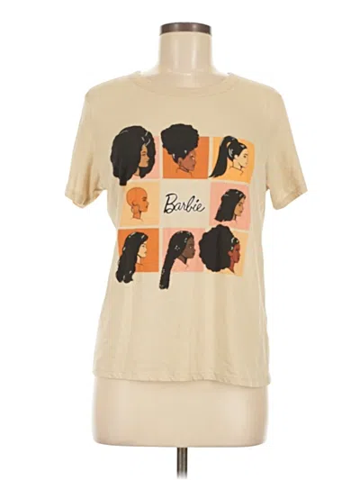 Pre-owned Barbie Short Sleeve T-shirt In Ivory