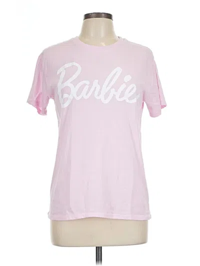 Pre-owned Barbie Short Sleeve T-shirt In Pink
