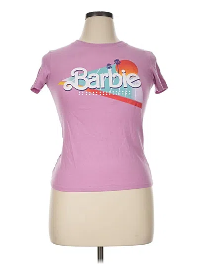 Pre-owned Barbie Short Sleeve T-shirt In Purple