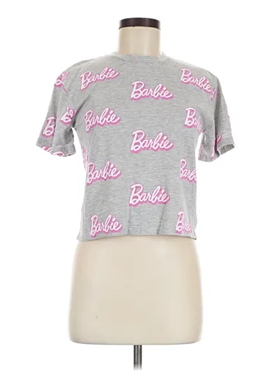 Pre-owned Barbie Short Sleeve T-shirt In Silver