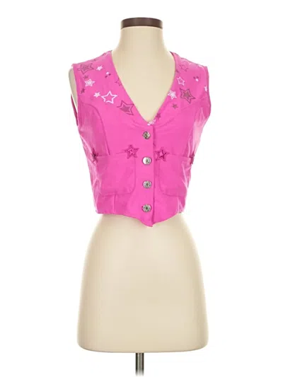 Pre-owned Barbie Sleeveless Blouse In Pink