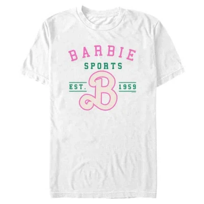 Barbie Sports 1959 Logo Short Sleeve Graphic T-shirt In White