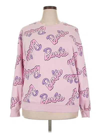Pre-owned Barbie Sweatshirt In Pink