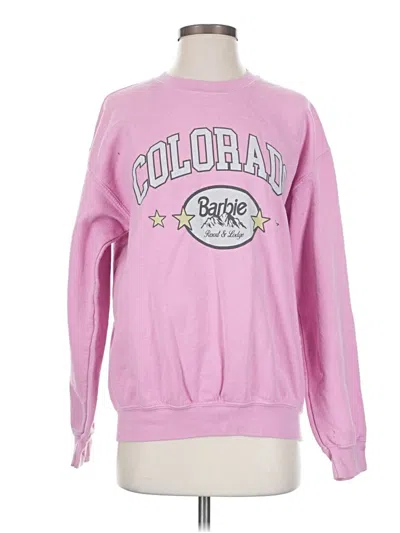 Pre-owned Barbie Sweatshirt In Pink