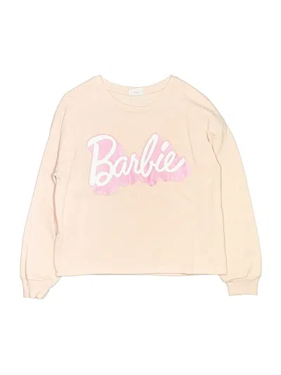 Pre-owned Barbie Kids' Sweatshirt In Tan