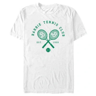 Barbie Tennis Club Established 1959 Short Sleeve Graphic T-shirt In White