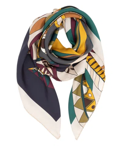 Barbieri Silk Foulard In Beige