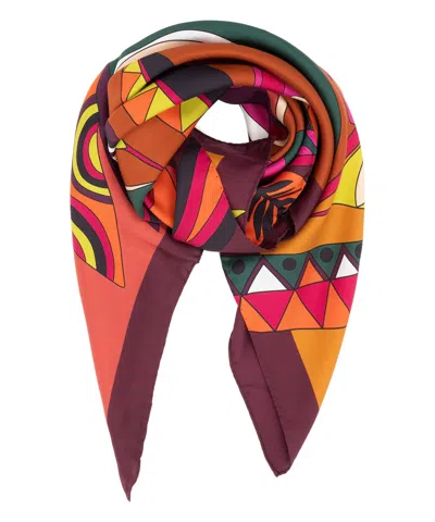 Barbieri Silk Foulard In Violet