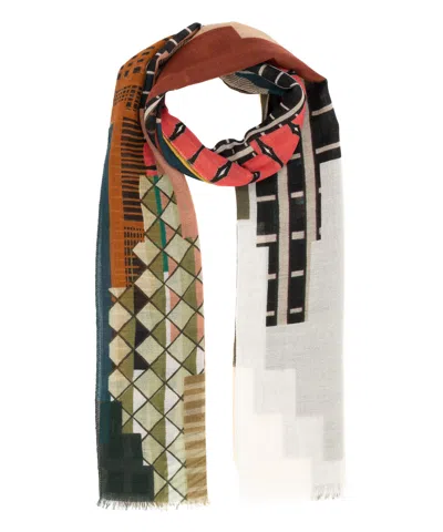 Barbieri Wool Scarf In Beige