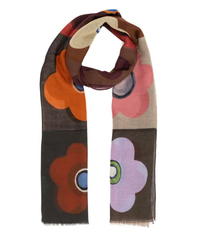 Barbieri Wool Scarf In Black