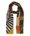 Barbieri Wool Scarf In Brown