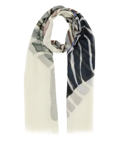 Barbieri Wool Scarf In Green