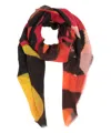 Barbieri Wool Scarf In Red