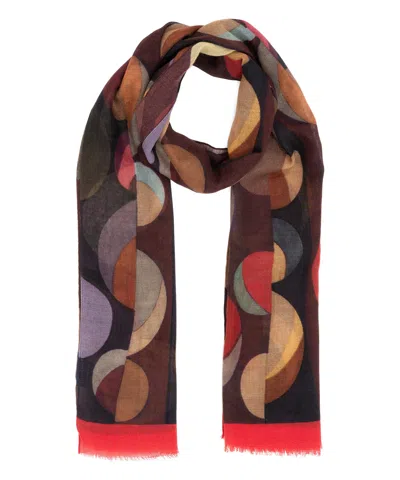 Barbieri Wool Scarf In Red