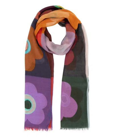 Barbieri Wool Scarf In Violet