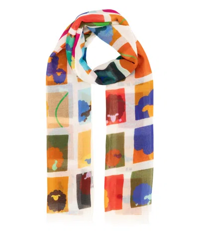 Barbieri Wool Scarf In White