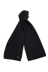 Barbour - Bk31 Beanie & Scarf Black Mgs0047 In Black