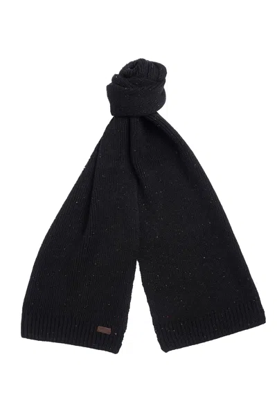 Barbour - Bk31 Beanie & Scarf Black Mgs0047