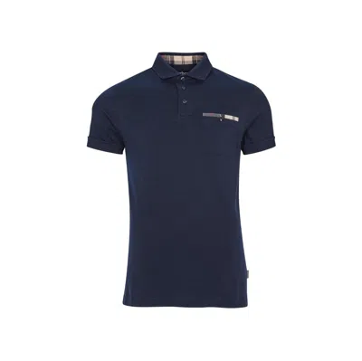 Barbour - Blue Polo Corpatch Mml1071