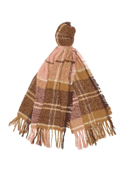 Barbour - Br91 Scarf Chocolate Tarta Lsc0130 In Multi