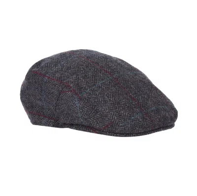Barbour - Crieff Flat Cap Ch31 Mha0009 In Blue