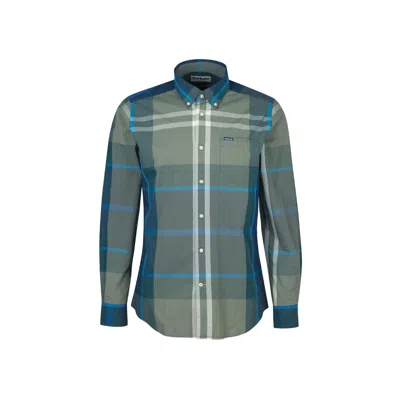Barbour - Harris Shirt Fantasia Verde Militare Msh5071