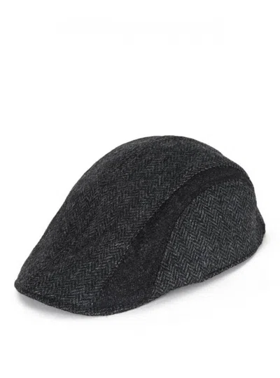 Barbour - Herringbone Tweed Cap Mha0389 Ch51 In Gray