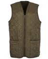 Barbour Sleevelees Quilted Jacket Polarquilt Waist