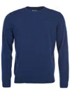 Barbour Checked-panel Crewneck Jumper
