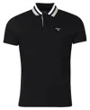 Barbour - Pique With 3 Colors Black Bco Grey Mml1069 Bk31 Nero