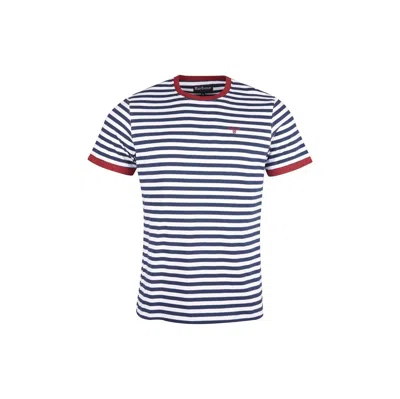 Barbour - Righe Navy Blue Mts0983 T-shirt In Multi