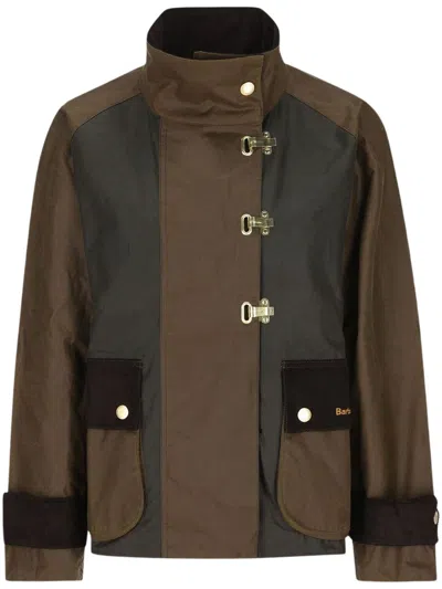 Barbour 100% Cotton Utility Coat For Women In Brown