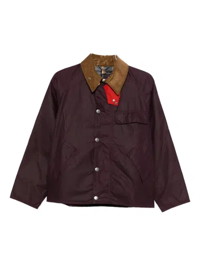 Barbour 252mmwx2516pu71 Jacket In Burgundy
