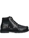 Barbour 30mm Tiller Eyelet Lace-up Boots In Black