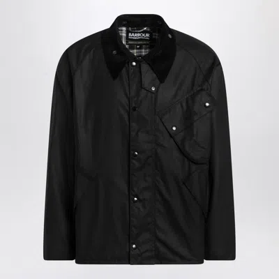 Barbour Black Cotton International A7 Pacemaster Jacket
