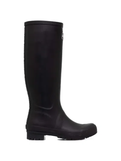 Barbour Bede Womens Wellington Boots In Black