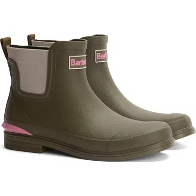 Barbour Abbeyfield Wellington Boot In Green