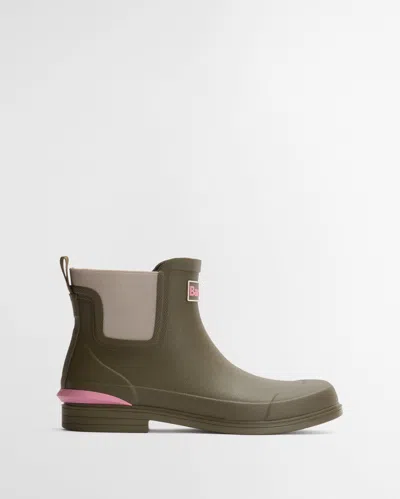 Barbour Abbeyfield Womens Short Welly In Multi