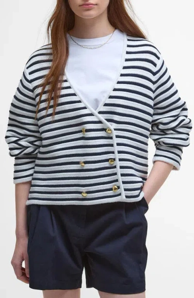 Barbour Abby Double Breasted Knit Jacket