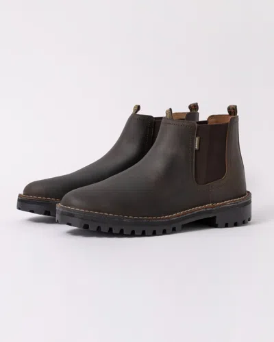 Barbour Abel Mens Chelsea Boots Uk8 Eu42 In Black