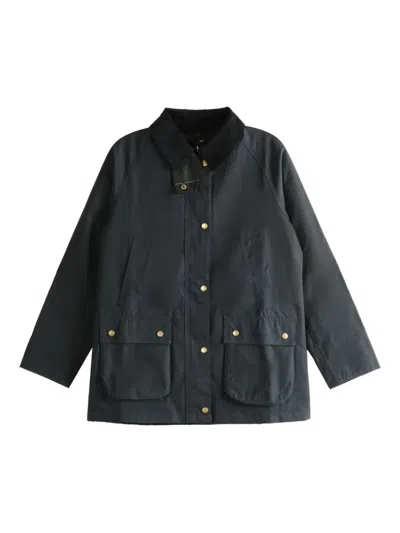 Barbour Acorn Collared Jacket In Gray