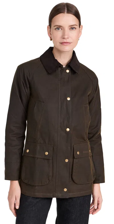 Barbour Acorn Wax Jacket Olive/classic