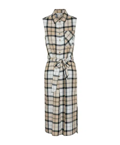 Barbour Agnes Midi Dress In Multi