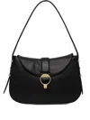 Barbour Alder Buckle-detail Shoulder Bag In Black
