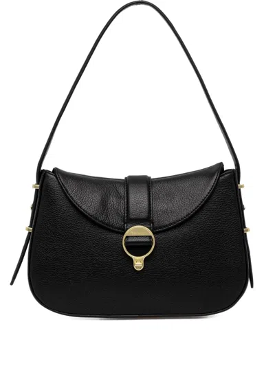 Barbour Alder Buckle-detail Shoulder Bag In Black