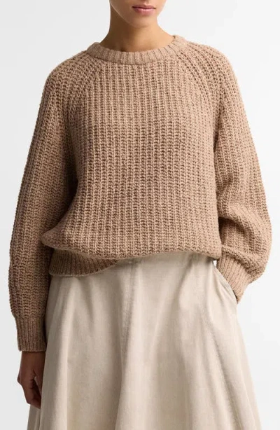 Barbour Alderney Fleck Sweater In Brown