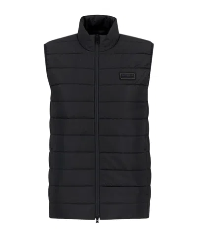 Barbour Aldon Quilted Gilet In Black