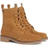Barbour Alexandria Combat Boot In Camel