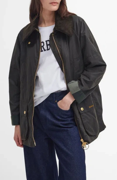 BARBOUR BARBOUR ALLERSTON WATER RESISTANT WAXED COTTON JACKET