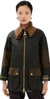Barbour Allerston Jacket In Olive/beech/ancient